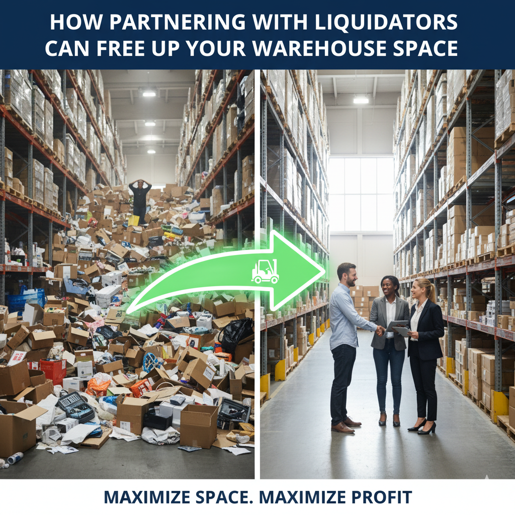 How Partnering with Liquidators Can Free Up Your Warehouse Space